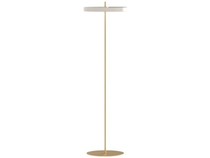Krémově bílá kovová stojací lampa UMAGE ASTERIA 150 cm