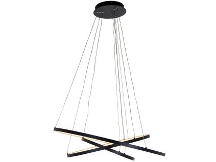 Kovové závěsné světlo Amira 80 cm