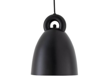 Černé kovové závěsné světlo Somcasa Segart 20 cm