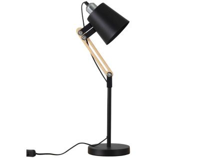 Černá kovová stolní lampa Somcasa Antia 55 cm