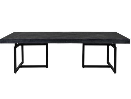 Černý dřevěný konferenční stolek DUTCHBONE Class 120 x 60 cm