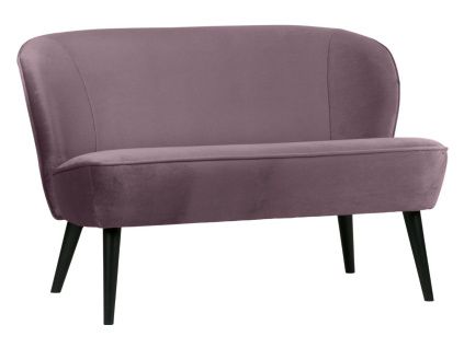 Sametová pohovka Norma 110 cm