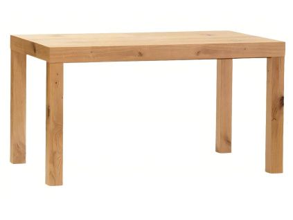 Masivní dubový rozkládací jídelní stůl Rolly 180 x 90 cm
