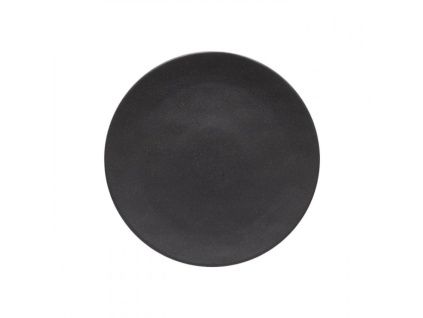 Černý talíř COSTA NOVA RODA 28 cm
