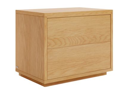 Dubový noční stolek Kave Home Abilen 53 x 36 cm