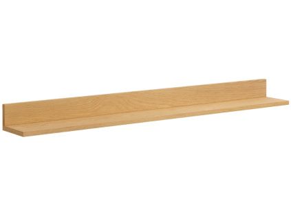 Dubová police Kave Home Abilen 120 cm