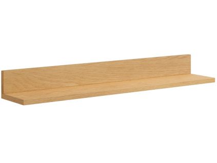 Dubová police Kave Home Abilen 80 cm