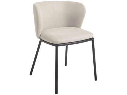 Béžová čalouněná jídelní židle Kave Home Ciselia