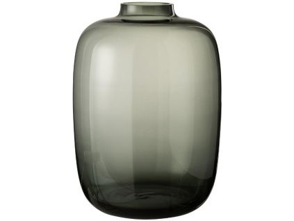 Zelená skleněná váza J-Line Nogun 45 cm