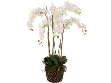 Umělá květina J-Line Maryath Orchid 104 cm