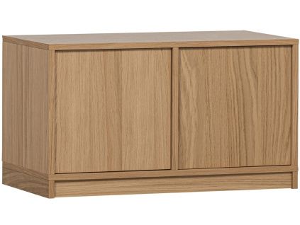 Dubová modulární skříňka Modulair 44 x 77 cm