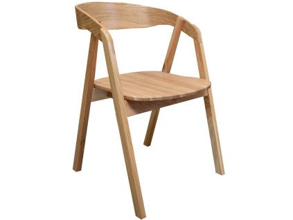 Přírodní dubové křeslo Henry XL