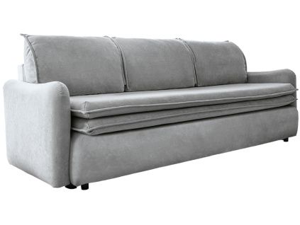 Sametová rozkládací pohovka Tender Eddie 214 cm