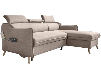 Rozkládací pohovka Sweet Harmony 228 cm, pravá