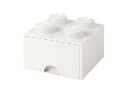 Bílý úložný box LEGO® Storage 25 x 25 cm