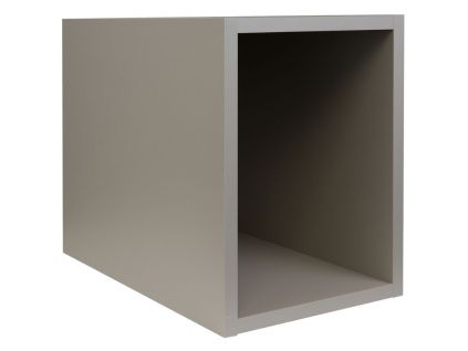 Šedý doplňkový box do komody Quax Cocoon 48 x 28 cm