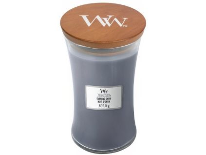 Velká vonná svíčka WoodWick, Evening Onyx
