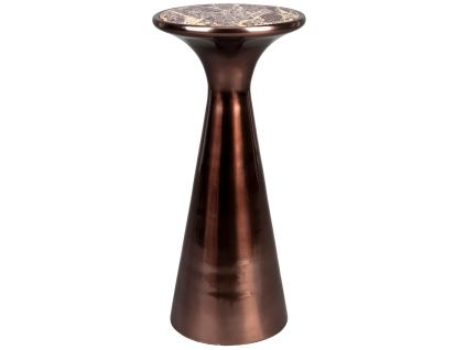 Černý mramorový odkládací stolek DUTCHBONE MOUNT 25 cm