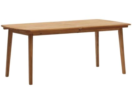 Akátový zahradní rozkládací jídelní stůl Kave Home Thianna 180/240 x 90 cm
