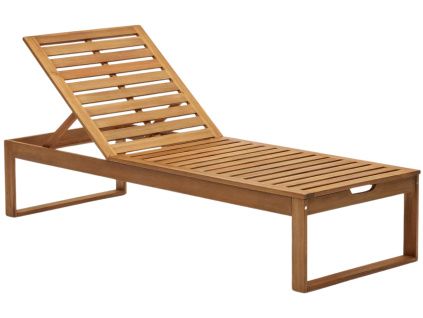 Akátové zahradní lehátko Kave Home Sulamita