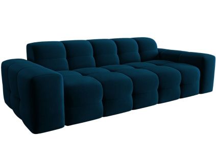 Sametová pohovka Kendal 222 cm