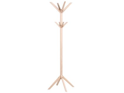 Světlý dubový stojací věšák ROWICO CONFETTI 178 cm