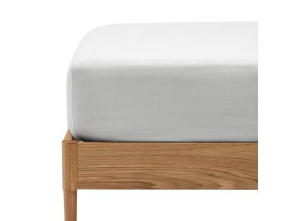 Bílé bavlněné prostěradlo Kave Home Teia 90 x 200 cm -fv-interier-25