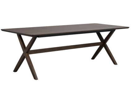 Hnědý dubový jídelní stůl ROWICO CALVERTON 230 x 95 cm