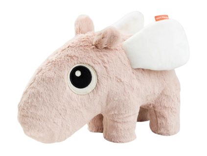 Růžový plyšový hroch s křídly Done by Deer Happy clouds Ozzo 31 cm