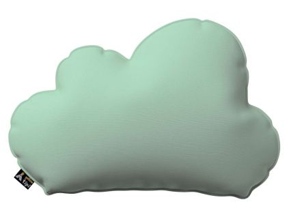 Eukalyptově zelený polštář ve tvaru mráčku Soft Cloud 55 cm