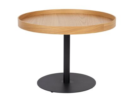 Dubový odkládací stolek WLL YURI 56 cm