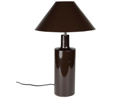 Fialová kovová stolní lampa ZUIVER WONDERS