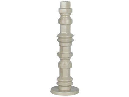 Béžový kovový svícen ZUIVER TOTEM M