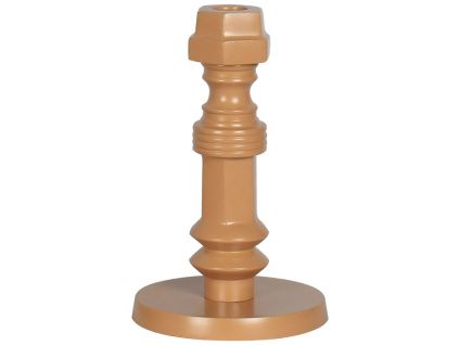 Oranžový kovový svícen ZUIVER TOTEM S