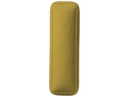 Olivově zelený sametový polštář písmeno I 40 cm