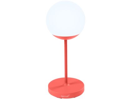 Oranžová venkovní LED lampa Fermob MOOON! 63 cm
