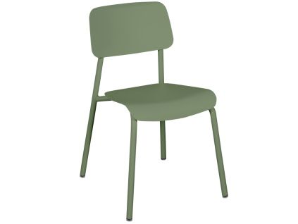 Kaktusově zelená hliníková zahradní židle Fermob Studie