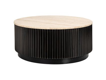 Kamenný konferenční stolek Hampton 90 cm