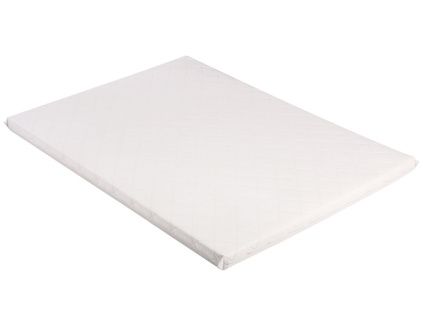 Bílá prošívaná podložka do hracích ohrádek Quax Quilted 72 x 93 cm