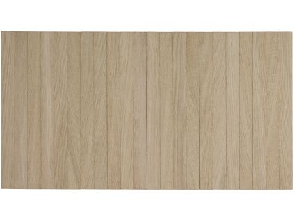 Přírodní dubová odkládací podložka na područku pohovky Wonda 44 x 24 cm