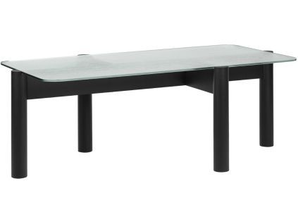 Skleněný konferenční stolek Kob 105 x 55 cm