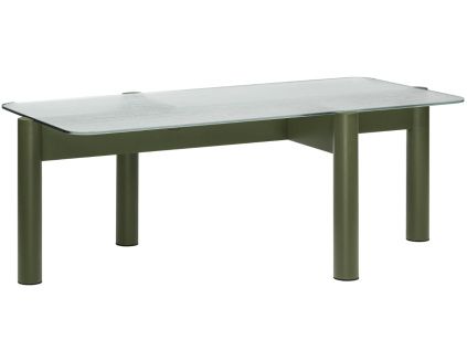 Skleněný konferenční stolek Kob 105 x 55 cm