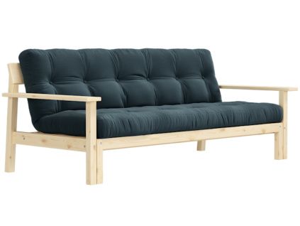 Manšestrová rozkládací pohovka Unwind 218 cm