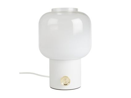 Bílá stolní lampa ZUIVER MOODY
