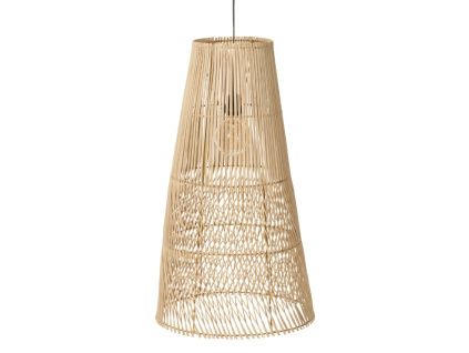 Ratanové závěsné světlo J-line Rumba 75 cm