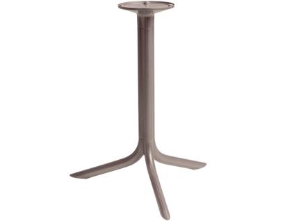 Šedohnědá hliníková stolová podnož Break 72 cm