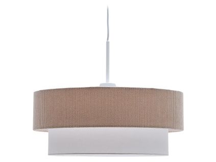 Béžové závěsné světlo Kave Home Bianella 40 cm