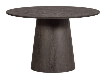 Tmavě hnědý jídelní stůl Mane 120 cm