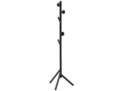 Černý dřevěný stojací věšák Kave Home Nadue 170 cm