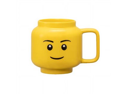 Žlutý keramický hrnek LEGO® Chlapec 255 ml